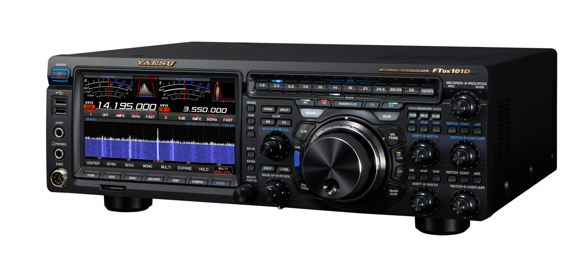 Yaesu FTDX101MP TEHA electronics