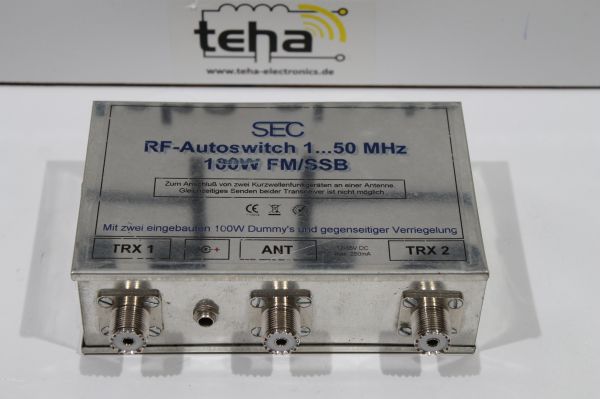SEC RF - Autoswitch 1...50 MHz 100 WATT FM /SSB