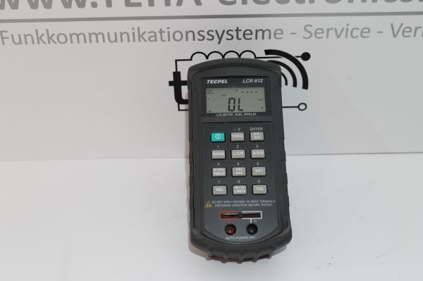 Tecpel LCR-612 Digitales LCR-Messgerät - Komponententester