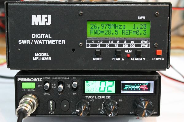 President Taylor 25 WATT - 120 Kanal TEHA Modification - NEU