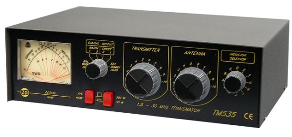 ZETAGI TM 535 Antennentuner/PWR Meter