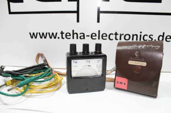 Siemens Strom / Spannungs Messgerät aus BW Bestand