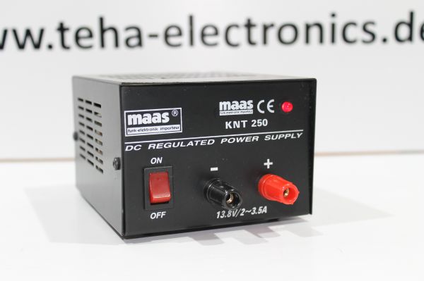 Maas KNT 250 Netzteil - 3,5 Amp. getestet - TOP !