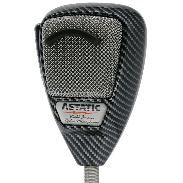 ASTATIC 636L P 6 Dynamisches Mikrofon mit Carbon Optik / 6-Pin GDCH Belegung