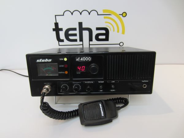 Stabo xF 4000 CB Funk Heimstation - unverbastelt