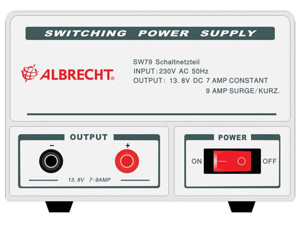 Schaltnetzteil SW 79, 7-9 A, 13,8 Volt