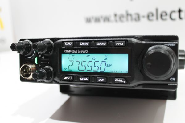 CRT SS 9900 ! 100 Watt ! High Performance Transceiver incl. Mods