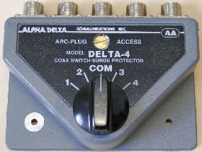 Alpha DELTA - 4B PL Antenneumschalter 2 KW