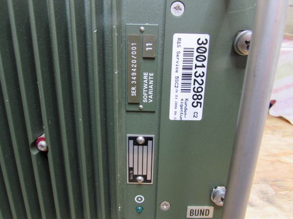 Rohde & Schwarz Sender / Empfänger XK 852 H 1 - Neuwertig