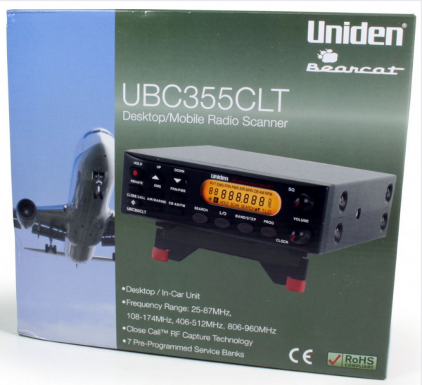 Uniden UBC355CLT Scanner