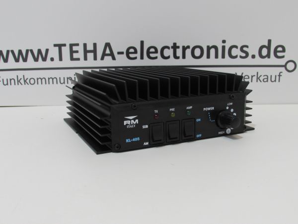 RM KL 405 " Black LIne " Leistungsendstufe 400 Watt 3 - 30 MHz