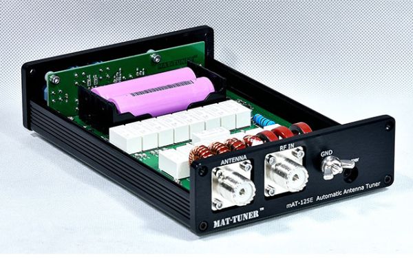 m-AT125E portabler Automatik-Tuner mit Li-Ion Akku