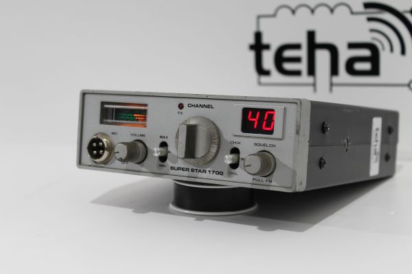 Superstar 1700 " Export " CB Gerät 120 Kanal - Messplatzt getestet