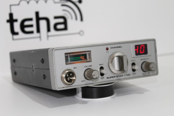 Superstar 1700 " Export " CB Gerät 120 Kanal - Messplatzt getestet