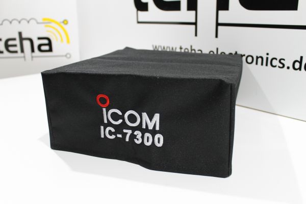 Icom 7300 Staubschutzhülle - Hochwertig bestickt NEU