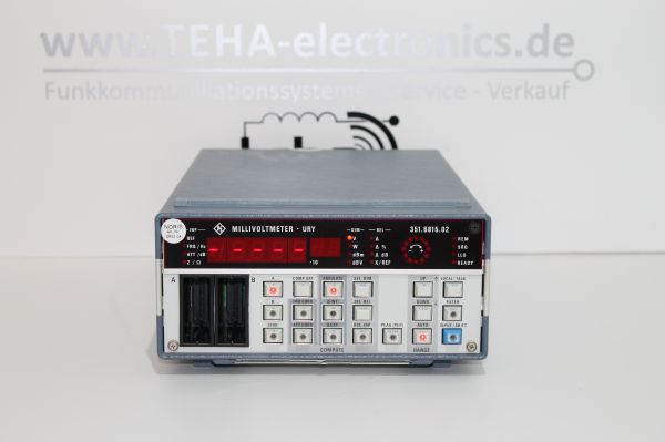 Rohde & Schwarz URY (URV5) Millivoltmeter getestet TOP