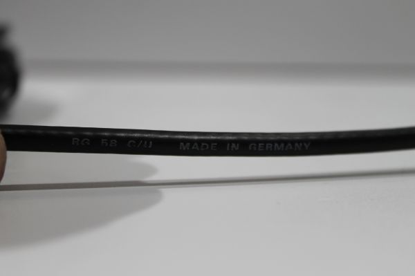 10 Meter RG 58 C/U Kabelbrücke mit PL Stecker