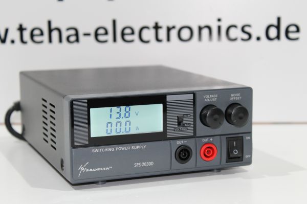 Sadelta -2030D - 30 Amp. Schaltnetzteil für Funkanwendungen