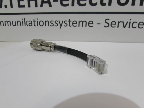 Mikrofonadapter 6-pol GDCH auf 8pol Western Icom