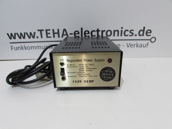 HGL 1203 SCP 5 Amp. DC Netzteil getestet