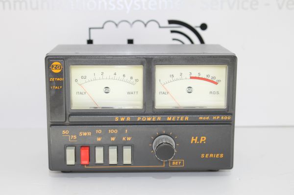 Zetagi Mod. HP 500 - SWR & PWR Meter getestet