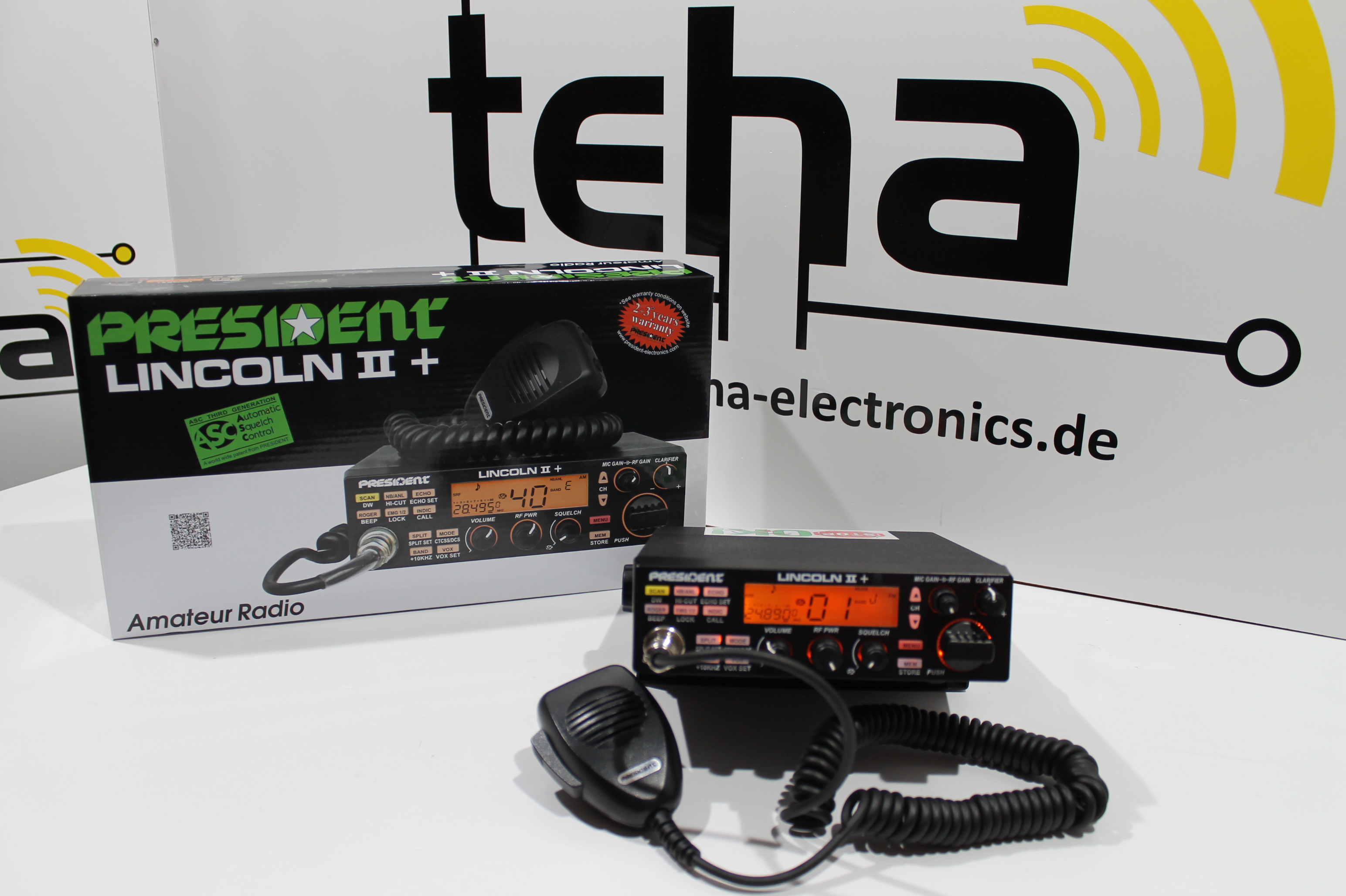 CB Funk, Amateurfunk, President Lincoln 2, President TEHA electronics