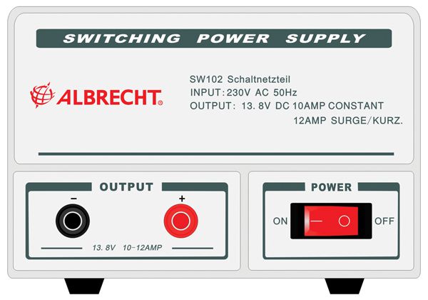 ALBRECHT SW102 SCHALTNETZTEIL 12 Ampere