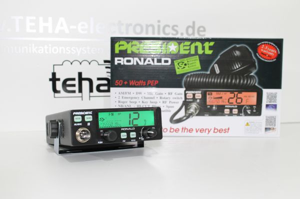 President Ronald " Exportversion 40 WATT incl. Mods