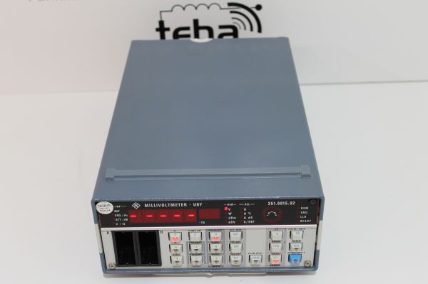 Rohde & Schwarz URY (URV5) Millivoltmeter getestet TOP