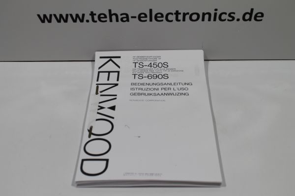 Bedienungsanleitung Kenwood TS 450S / 690 S in Deutsch