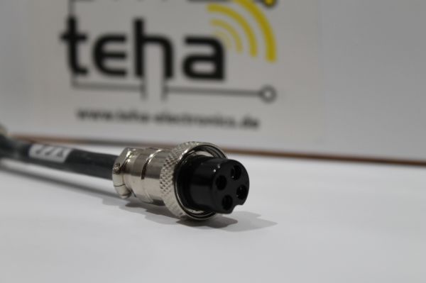 Mikrofonadapter 6-pol GDCH auf 4pol MAAS - K-PO - CRT ect.