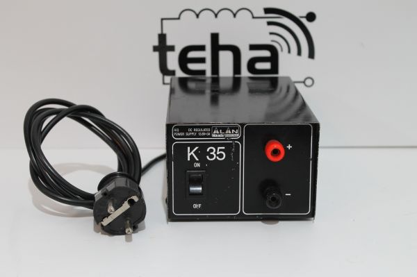 Alan K 35 DC Regulated Power Supply 13.8V / 4 Amp.