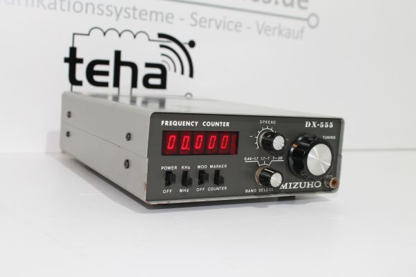 Mizuho DX - 555 Frequenz Counter getestet - Rarität