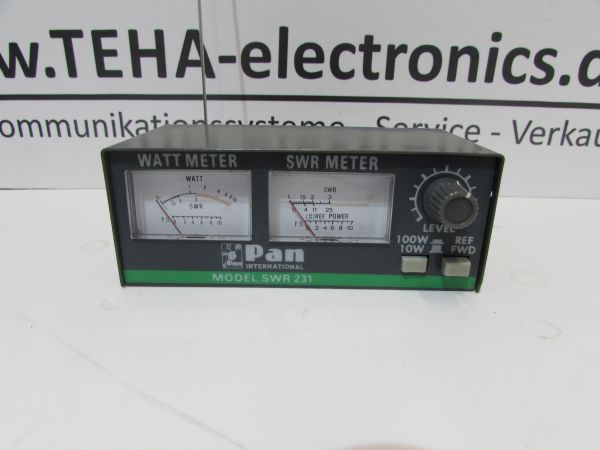 PAN SWR 231 SWR & PWR Meter getestet