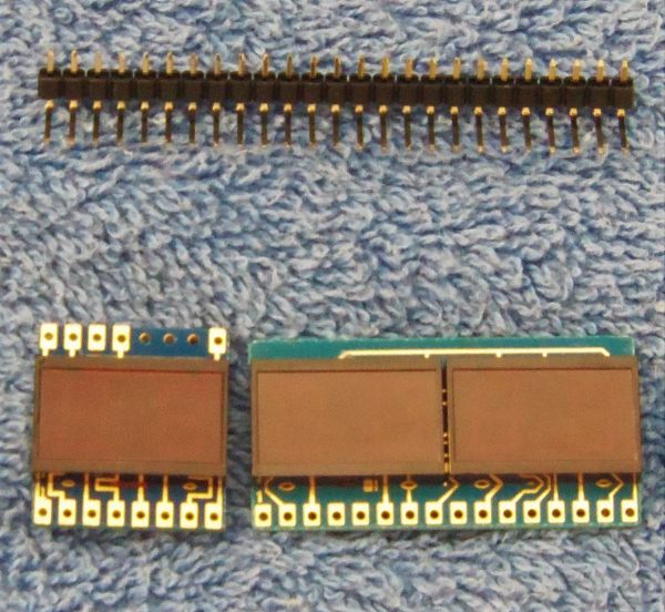 Drake TR-7, R-7 & RR-3 Zwei- und Vierstellige LED-Anzeigen. NOS Drake-Nummern 3080021 & 22.