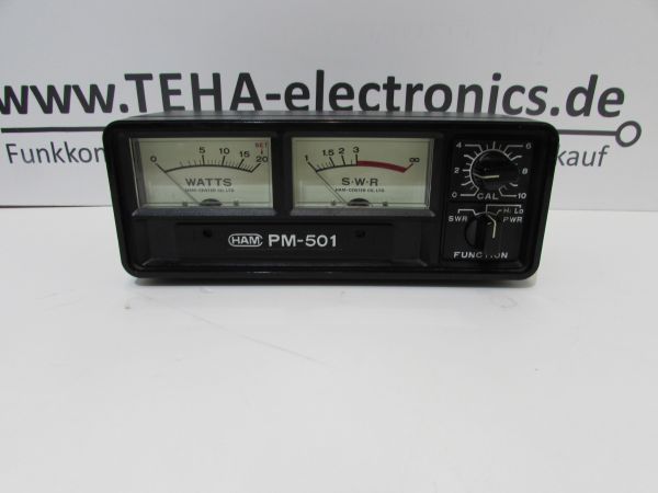 HAM PM - 501 SWR & PWR Meter getestet - TOP