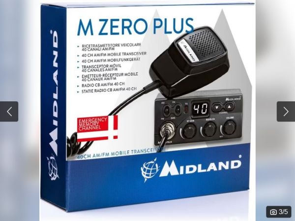 CB Funkgerät 20 WATT Midland M - Zero Plus TEHA Modification NEU