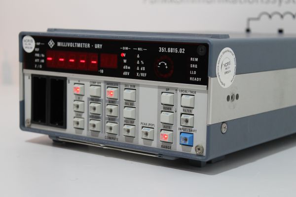 Rohde & Schwarz URY (URV5) Millivoltmeter getestet TOP