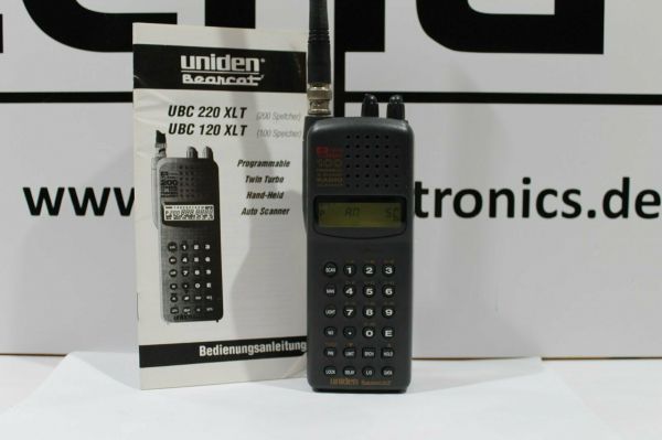 Uniden Bearcat UBC 120 XLT Handscanner getestet - TOP