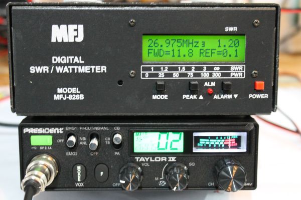 President Taylor 25 WATT - 120 Kanal TEHA Modification - NEU