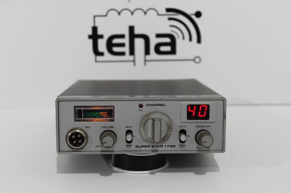 Superstar 1700 " Export " CB Gerät 120 Kanal - Messplatzt getestet