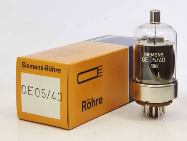 6146B/QE05-40 Siemens Matched Pair NOS Röhren NEUWARE