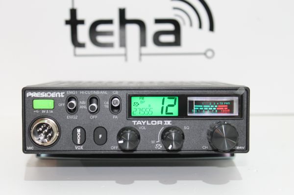 President Taylor 25 WATT - 120 Kanal TEHA Modification - NEU