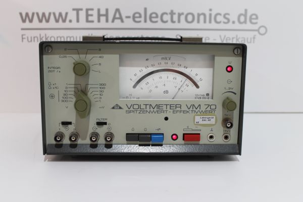 MMF Voltmeter VM 70 + Anleitung getestet