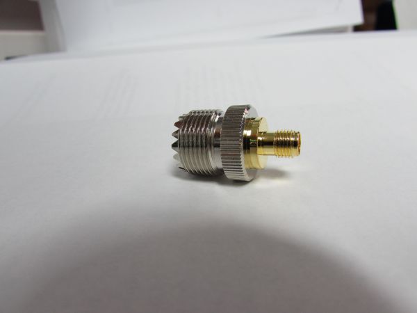 SMA FEMALE - UHF FEMALE Adapter