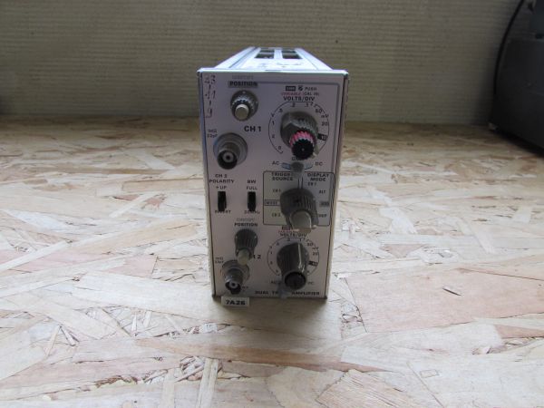 Tektronix Dual Trace Amlifier " Einschub "